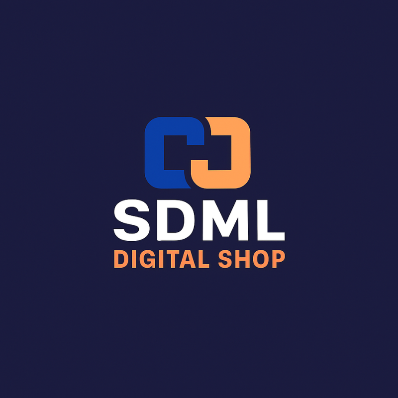 Logo BOUTIQUE DE PRODUITS DIGITAUX |SDML DIGITAL SHOP