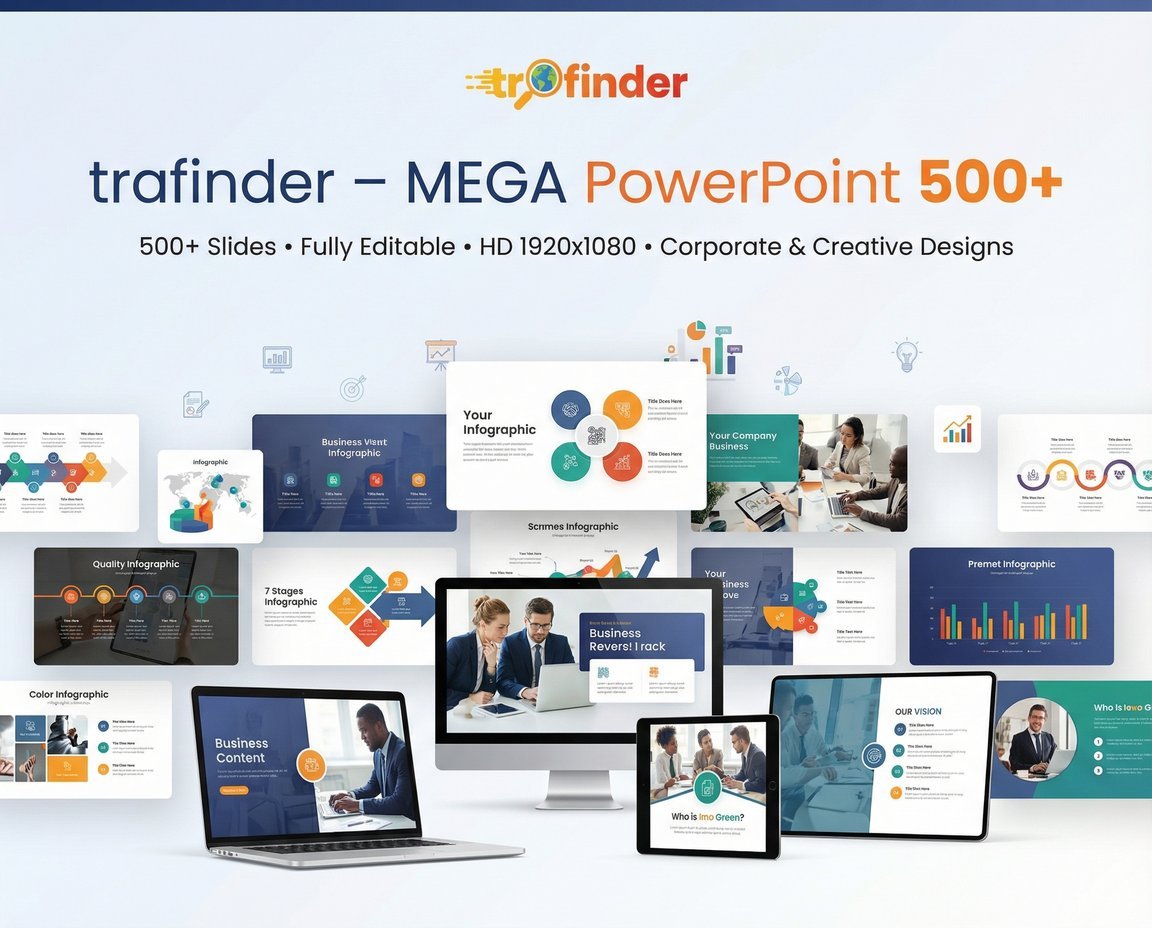 Pack PowerPoint MEGA 500+ [PPTX]